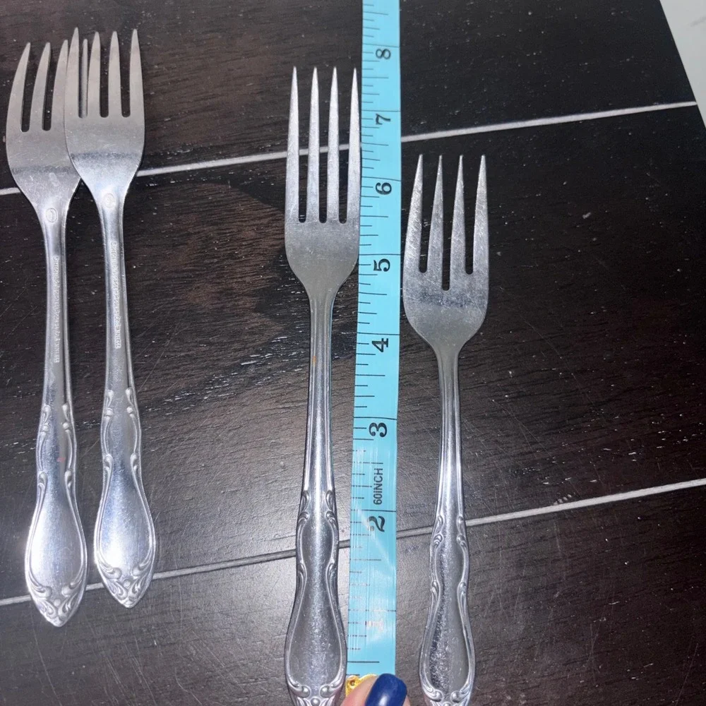 Vintage | Customcraft Stainless Flatware Set Spoons‎ Forks Knife Simeon L George